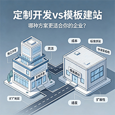 八宿建站-定制开发vs模板建站：哪种方案更适合你的企业？