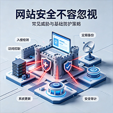 昌都建站-网站安全不容忽视:常见威胁与基础防护策略