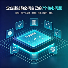 丁青建站-企业建站前必问的7个核心问题 - 网站建设规划指南