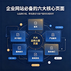 昌都建站-企业网站必备的六大核心页面
