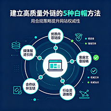 昌都建站-建立高质量外链的5种白帽方法